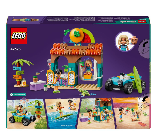 LEGO FRIENDS 42625 Plażowa budka z koktajlami - 1248829 - zdjęcie 7